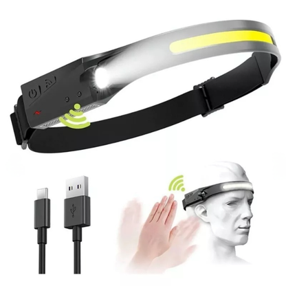 Linterna Frontal LED Recargable