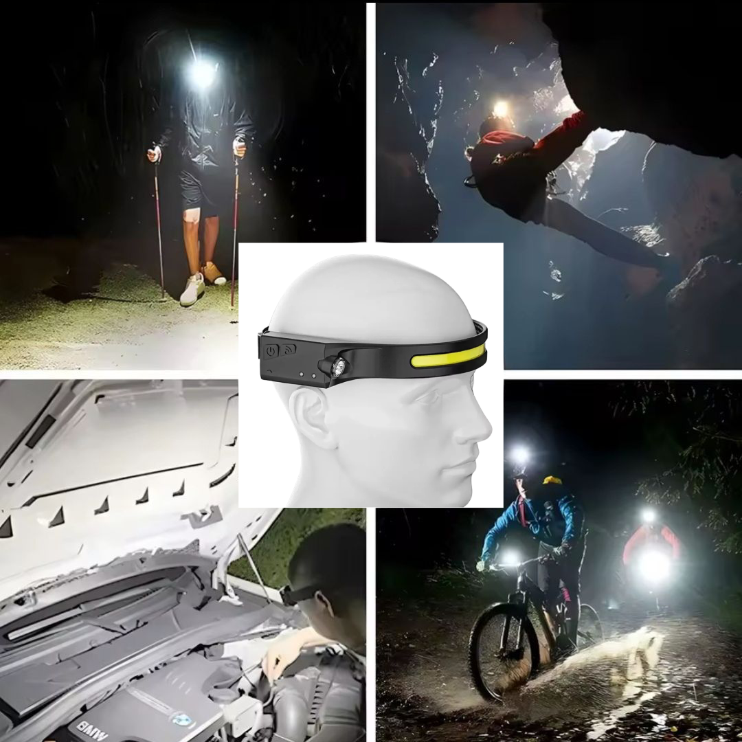 Linterna Frontal LED Recargable