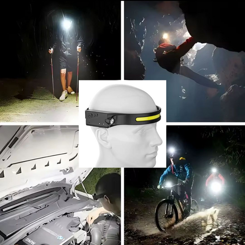 Linterna Frontal LED Recargable